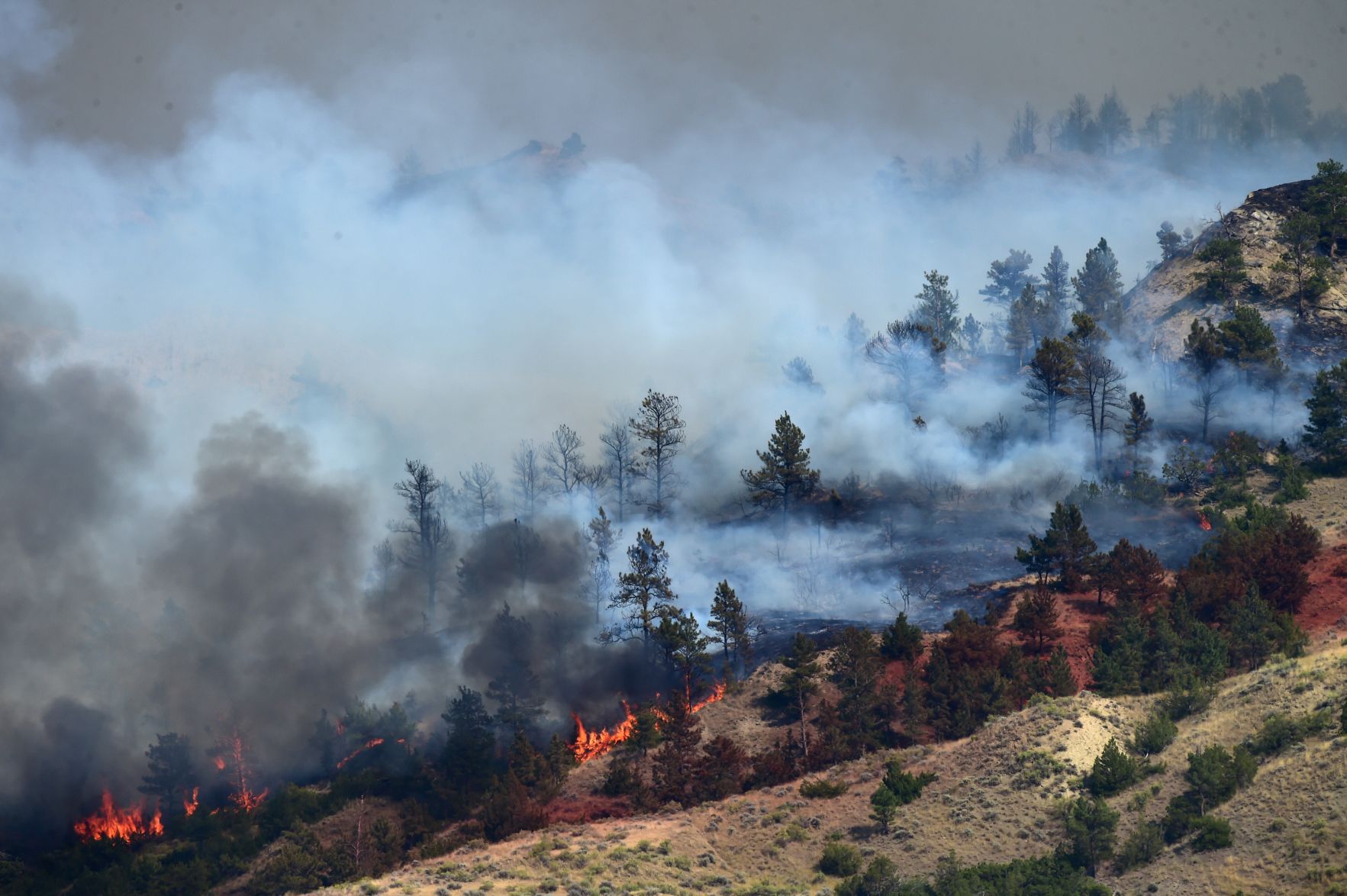 Lodgepole Complex fire